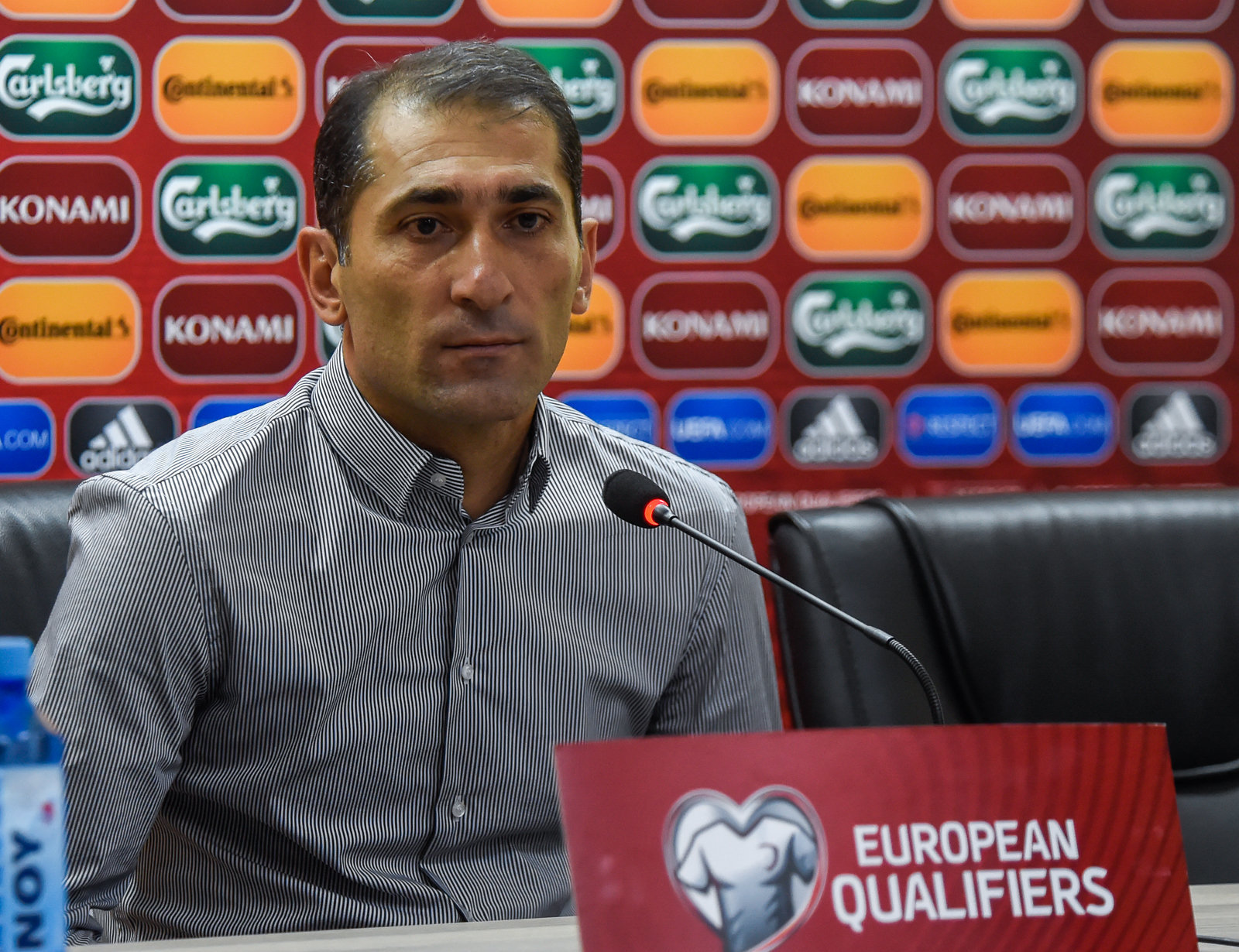 Исполняющий обязанности главного тренера сборной Армении Саркис Овсепян