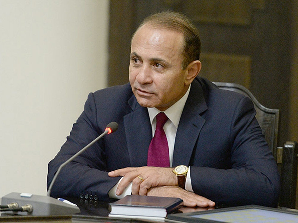 Премьер-министр Армении Овик Абрамян 