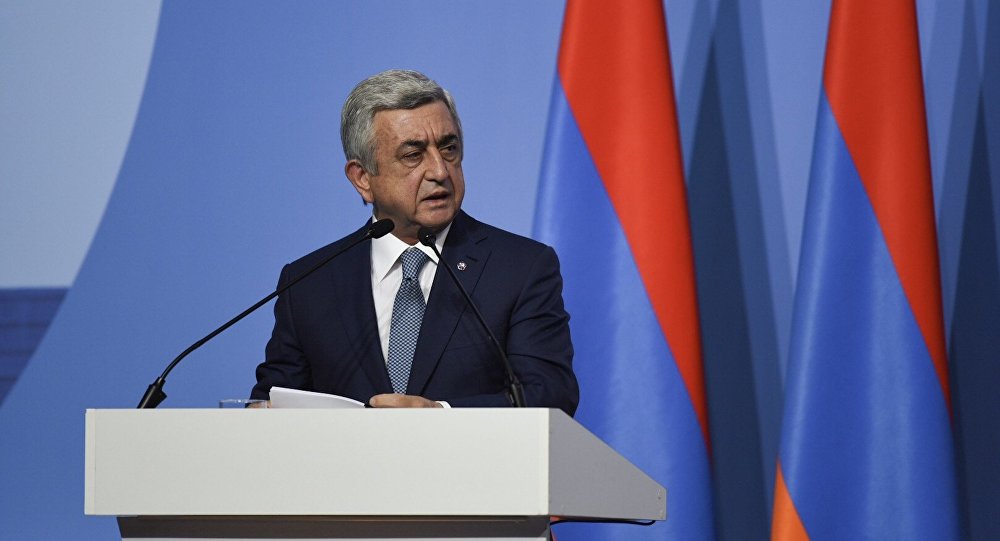Серж Саргсян: Статус Нагорного Карабаха  не может быть ниже уже существующего