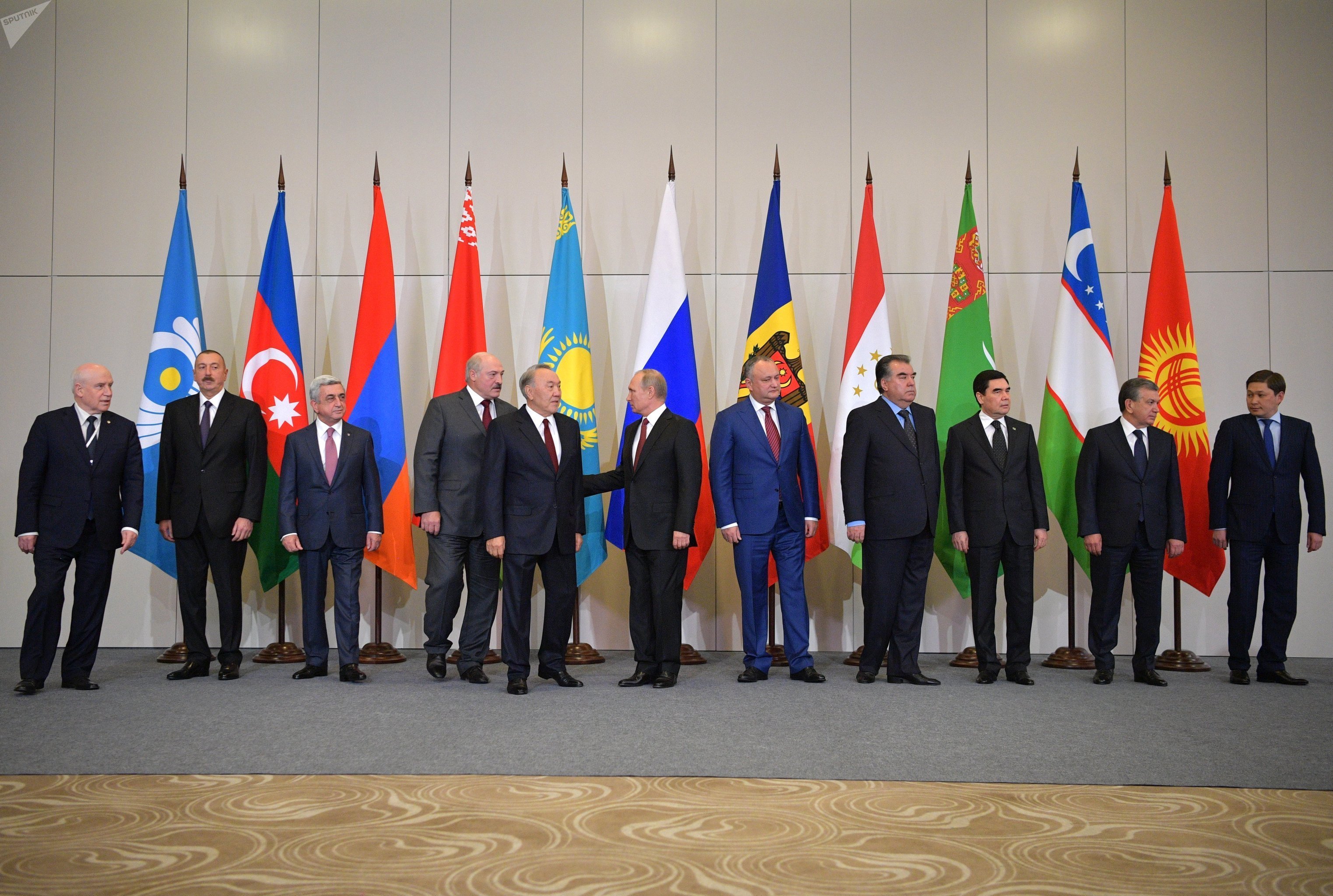 Заседание Совета глав государств СНГ в Сочи